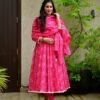 Amara pink pompom suit set