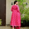 Amara pink pompom suit set