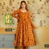 surajmukhi mustard suit set