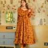 surajmukhi mustard suit set
