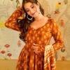 surajmukhi mustard suit set