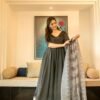 misba silk maxi set