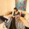 misba silk maxi set