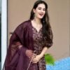 Anokhi brown maxi set