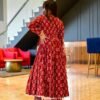 Berry cotton suit set