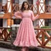 shades of pink suit set