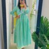 Sea Green Bliss Soft Cotton Suit (3 piece)